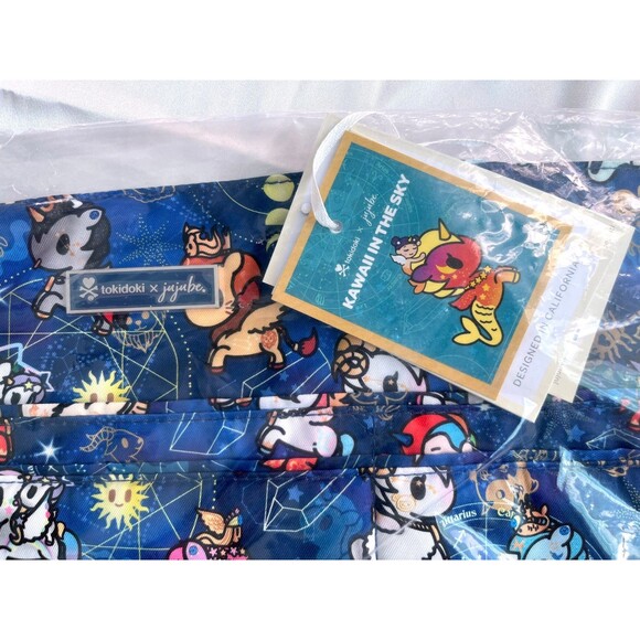 Tokidoki x JuJuBe Super Be Kawaii in the Sky Large Tote Bag NWT Exclusive - Picture 3 of 6